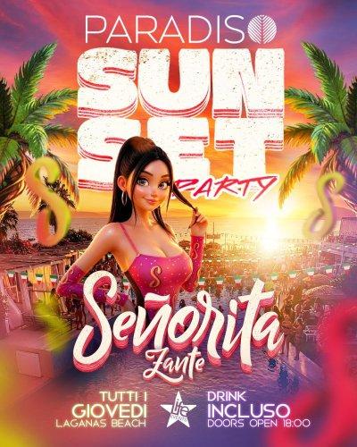 PARADISO SUNSET PARTY — El Paradiso Beach Club, Zante