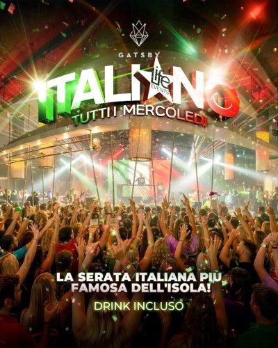 Italiano Night 2026 — Gatsby Live Theater, Zante