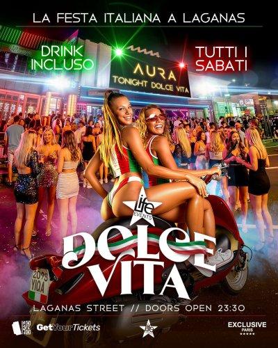 DOLCE VITA – IL SABATO ITALIANO DI LAGANAS — Aura, Zante